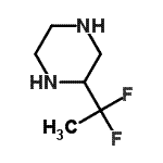 CAS#: 111781-50-1, 2-(1,1-Difluoroethyl)Piperazine
