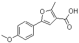 CAS#: 111787-87-2, 5-(4-Methoxyphenyl)-2-Methyl-3-Furoic Acid