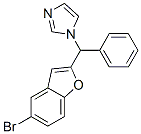 CAS#: 111790-32-0, 1-((5-Bromo-2-Benzofuranyl)Phenylmethyl)-1H-Imidazole