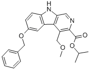CAS#: 111841-85-1, Propan-2-Yl 4-(Methoxymethyl)-6-(Phenylmethoxy)-9H-Pyrido[5,4-b]Indole-3-Carboxylate