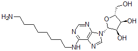 CAS#: 111863-56-0, (2R,3R,4S,5R)-2-[6-(8-Aminooctylamino)Purin-9-Yl]-5-(Hydroxymethyl)Oxolane-3,4-Diol