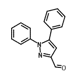 CAS#: 112009-28-6, 1,5-Diphenyl-1H-Pyrazole-3-Carbaldehyde