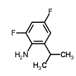 CAS#: 112121-88-7, 2,4-Difluoro-6-Isopropyl-Aniline