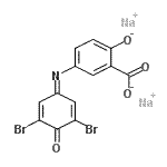 CAS#: 112147-27-0, Disodium 5-[(3,5-Dibromo-4-Oxo-2,5-Cyclohexadien-1-Ylidene)Amino]-2-Oxidobenzoate