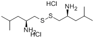CAS#: 112157-33-2, (2S)-1-[(2S)-2-Amino-4-Methylpentyl]Disulfanyl-4-Methylpentan-2-Amine Dihydrochloride