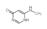 CAS 登录号：1122-67-4， 6-甲基氨基-1H-嘧啶-4-酮
