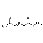CAS 登录号：112383-77-4， 甲基(E)-N-(2-氧代亚丙基)甘氨酸酯