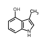 CAS#: 1125-31-1, 3-Methyl-1H-Indol-4-Ol