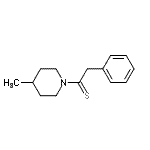 CAS 登录号：112537-82-3， 1-(4-甲基-1-哌啶基)-2-苯基乙烷硫酮