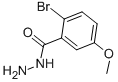 CAS 登录号：112584-40-4， 2-溴-5-甲氧基-苯甲酰肼