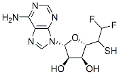 CAS#: 112606-73-2, (2R,3R,4S,5S)-2-(6-Aminopurin-9-Yl)-5-(2,2-Difluoro-1-Sulfanylethyl)Oxolane-3,4-Diol