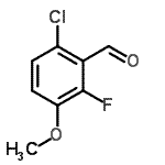 CAS#: 112641-64-2, 6-Chloro-2-Fluoro-3-Methoxybenzaldehyde