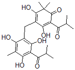 CAS#: 112663-69-1, 3,5-Dihydroxy-6,6-Dimethyl-2-(2-Methylpropanoyl)-4-[[2,4,6-Trihydroxy-3-Methyl-5-(2-Methylpropanoyl)Phenyl]Methyl]Cyclohexa-2,4-Dien-1-One