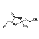CAS 登录号：112700-87-5， 乙基(2-乙氧基-2-丙基)氨基甲酸酯