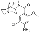 CAS#: 112727-80-7, rel-4-Amino-N-(1R,4S,5R)-1-Azabicyclo[3.3.1]Non-4-Yl-5-Chloro-2-Methoxy-Benzamide