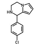 CAS 登录号：112758-91-5， 1-(4-氯苯基)-1,2,3,4-四氢吡咯并[1,2-a]吡嗪