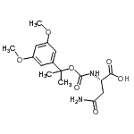 CAS#: 112772-46-0, N<Sup>2</Sup>-({[2-(3,5-Dimethoxyphenyl)-2-Propanyl]Oxy}Carbonyl)-L-Asparagine