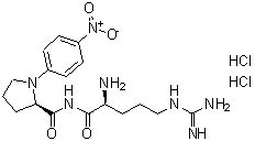 CAS#: 112898-06-3, L-Arginyl-N-(4-Nitrophenyl)-D-Prolinamide Dihydrochloride