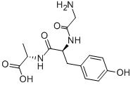 CAS 登录号：112898-27-8， (2S)-2-[[(2S)-2-[(2-氨基乙酰基)氨基]-3-(4-羟基苯基)丙酰]氨基]丙酸