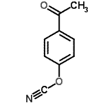 CAS 登录号：1129-36-8， 4-乙酰基苯基氰酸酯