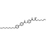 CAS 登录号：112901-67-4， 4-{[(2S)-2-辛烷基氧基]羰基}苯基4'-(辛基氧基)-4-联苯羧酸酯