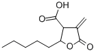 CAS#: 112923-53-2, (2S)-4-Methylidene-5-Oxo-2-Pentyloxolane-3-Carboxylic Acid