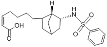 CAS 登录号：112966-96-8， (Z)-7-[(1R,4S,5S,6S)-5-(苯磺酰基氨基)-6-双环[2.2.1]庚烷基]庚-5-烯酸