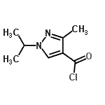 CAS # 113100-62-2, 1-Isopropyl-3-Methyl-1H-Pyrazole-4-Carbonyl Chloride