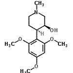 CAS#: 113225-19-7, (3S,4R)-1-Methyl-4-(2,4,6-Trimethoxyphenyl)-3-Piperidinol