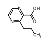 CAS 登录号：113282-87-4， 3-丙基-2-吡嗪羧酸