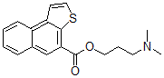 CAS 登录号：113296-07-4， 1-(3,3-二甲基氨基)丙基萘并(2,1-b)噻吩-4-羧酸酯