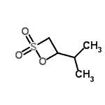 CAS#: 113304-43-1, 4-Isopropyl-1,2-Oxathietane 2,2-Dioxide
