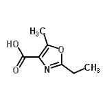 CAS#: 113366-77-1, 2-Ethyl-5-Methyl-1,3-Oxazole-4-Carboxylic Acid