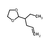 CAS 登录号：113419-41-3， 2-(5-己烯-3-基)-1,3-二氧戊环