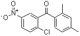 CAS 登录号：113456-94-3， (2-氯-5-硝基苯基)(2,4-二甲基苯基)甲酮