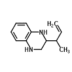 CAS 登录号：113477-73-9， 2-(3-丁烯-2-基)-1,2,3,4-四氢喹喔啉