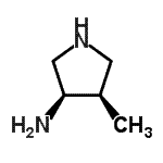CAS#: 113617-67-7, (3R,4R)-4-Methyl-3-Pyrrolidinamine