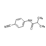 CAS 登录号：113715-23-4， N-(4-氰基苯基)-2-甲基丙酰胺