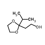 CAS 登录号：113778-66-8， 2-(2-异丙基-1,3-二氧戊环-2-基)乙醇