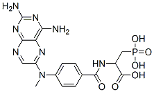 CAS#: 113811-42-0, 2-[[4-[(2,4-Diaminopteridin-6-Yl)Methylamino]Benzoyl]Amino]-3-Phosphono-Propanoic Acid