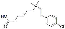 CAS 登录号：113849-15-3， 9-(4-氯苯基)-7,7-二甲基-5,8-壬二烯酸
