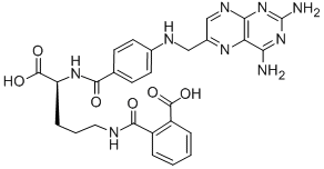 CAS#: 113857-87-7, 2-[[(4S)-4-Carboxy-4-[[4-[(2,4-Diaminopteridin-6-Yl)Methylamino]Benzoyl]Amino]Butyl]Carbamoyl]Benzoic Acid