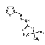 CAS 登录号：113906-60-8， 2-甲基-2-丙基(2E)-2-(2-呋喃基亚甲基)肼羧酸酯
