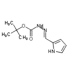CAS#: 113906-90-4, 2-Methyl-2-Propanyl (2E)-2-(1H-Pyrrol-2-Ylmethylene)Hydrazinecarboxylate