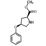 CAS 登录号：113949-37-4， 甲基(4S)-4-苯氧基-L-脯氨酸酯