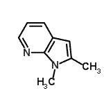CAS 登录号：113975-38-5， 1,2-二甲基-1H-吡咯并[2,3-b]吡啶