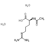 CAS 登录号：114005-77-5， N<sup>2</sup>-乙酰基-N<sup>5</sup>-(二氨基亚甲基)-L-鸟氨酸二水合物