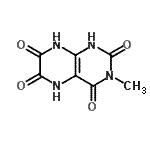 CAS#: 114062-77-0, 3-Methyl-5,8-Dihydro-2,4,6,7(1H,3H)-Pteridinetetrone