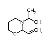 CAS 登录号：114098-04-3， 3-异丙基-2-乙烯基-1,3-恶嗪烷