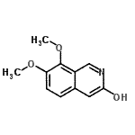 CAS#: 114130-68-6, 7,8-Dimethoxy-3-Isoquinolinol
